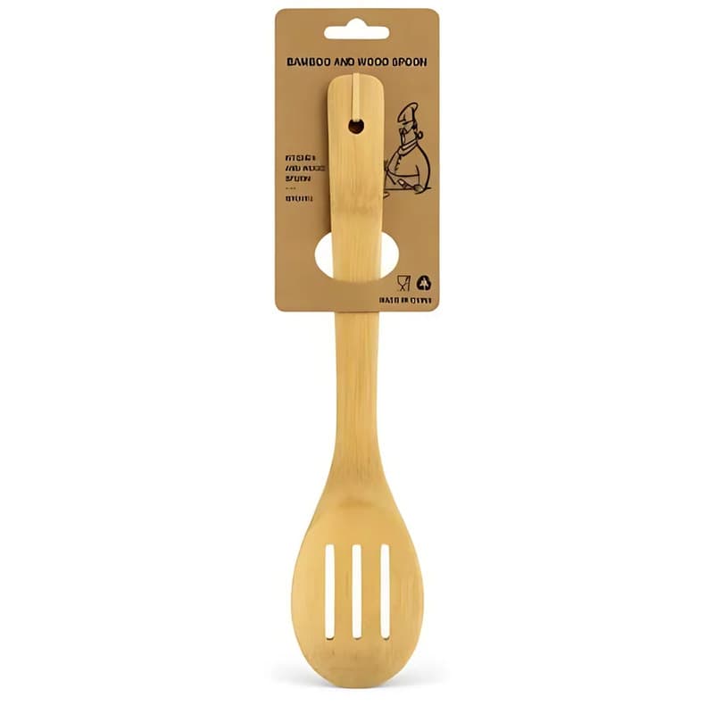 Bamboo Slotted Spoon