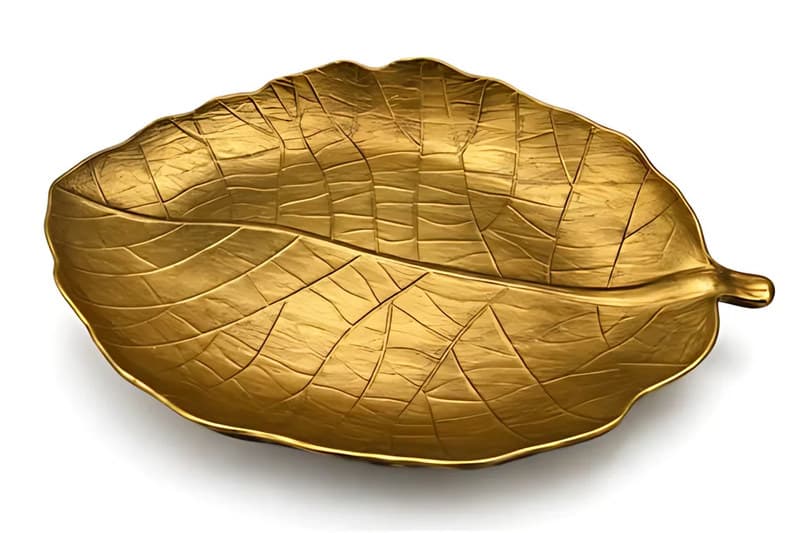 Gold Leaf Decorative Tray