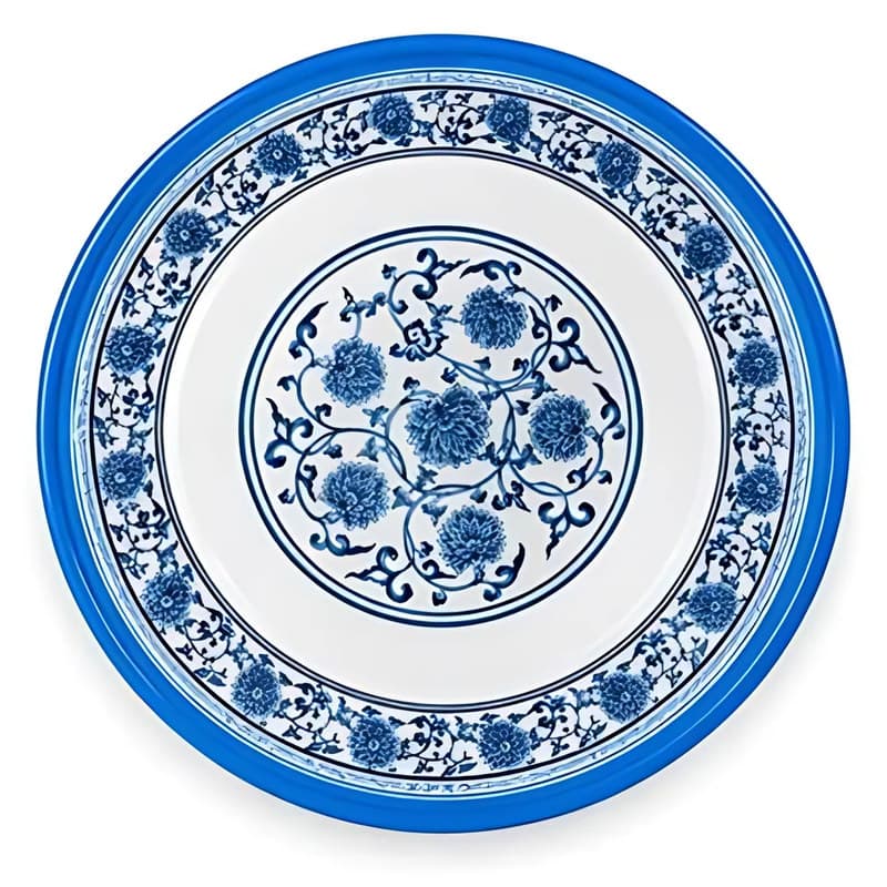Melamine Plates, Blue