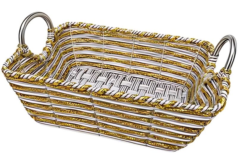 Woven Bread & Fruit Basket, Rectangular