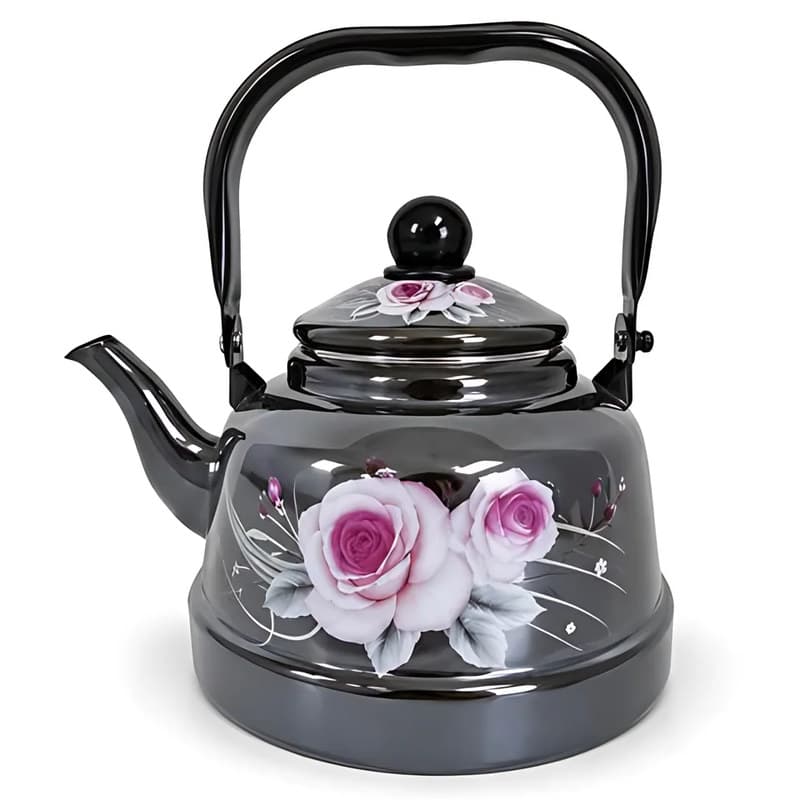 Bell Teapot, Mirror Glaze