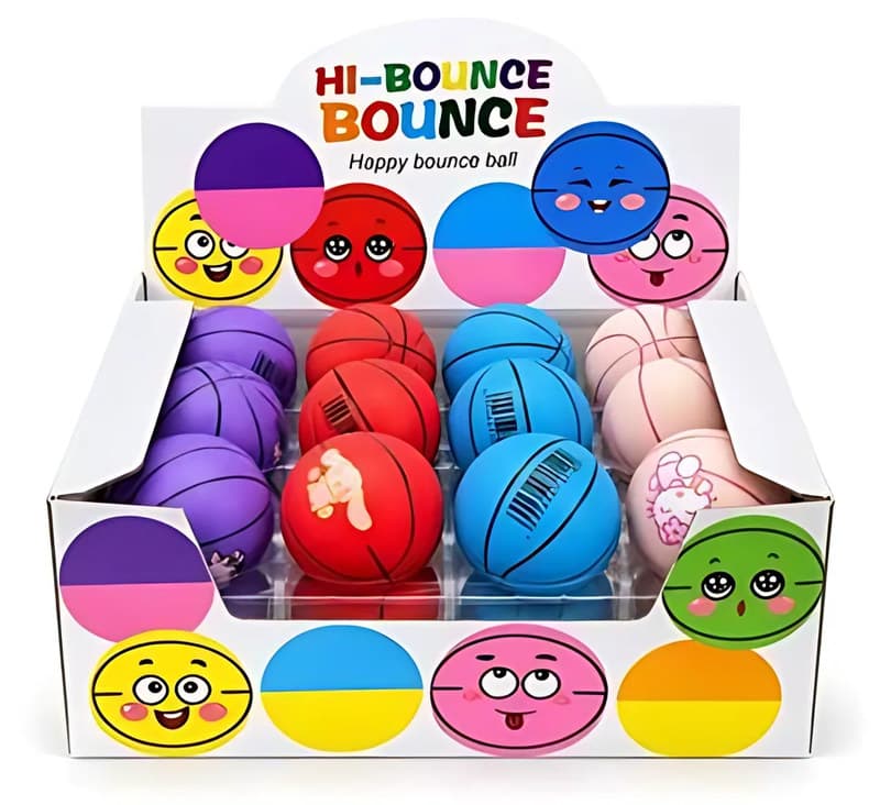 Hi-Bounce Face Bouncy Balls