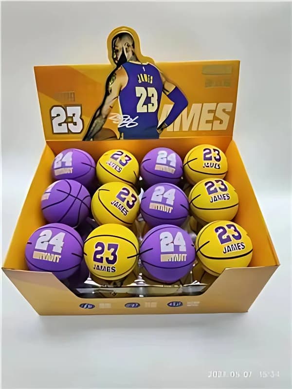 Basketball Shape Bouncy Balls