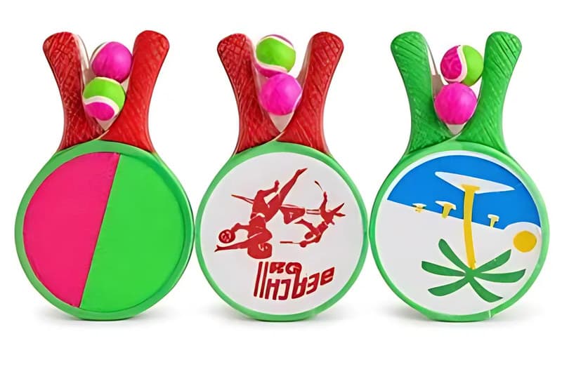 Catch Ball Paddle Set