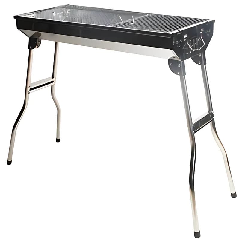 Folding Leg BBQ Grill, 73cm