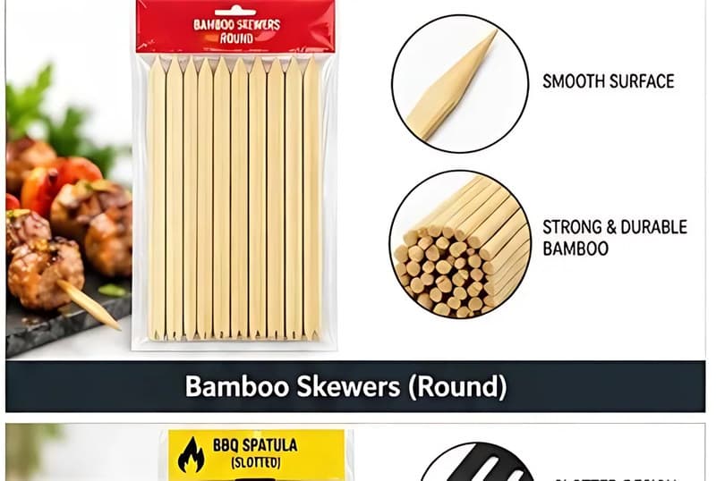 Bamboo Skewers (Round)