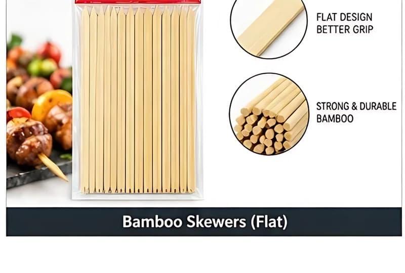 Bamboo Skewers (Flat)