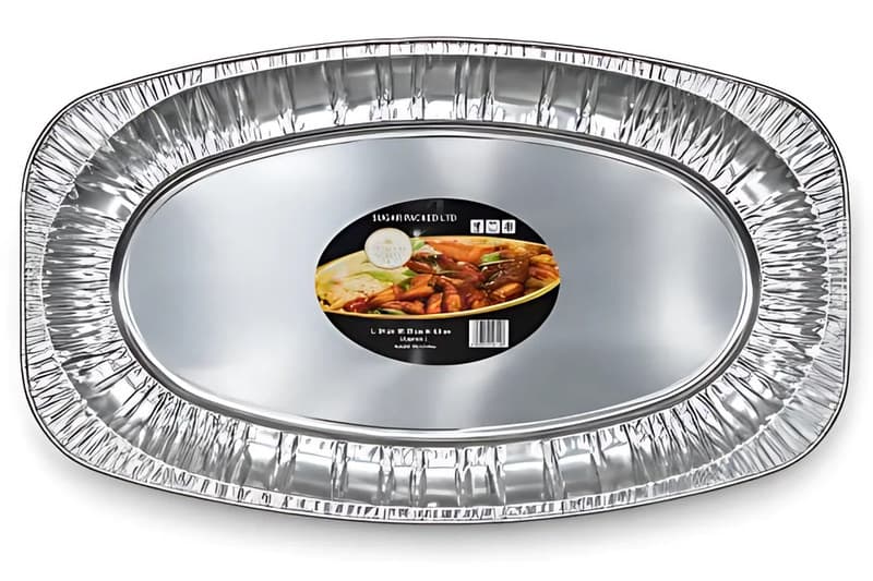 Oval Foil Serving Platter