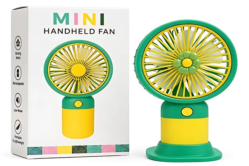 Mini Handheld Fan with Stand