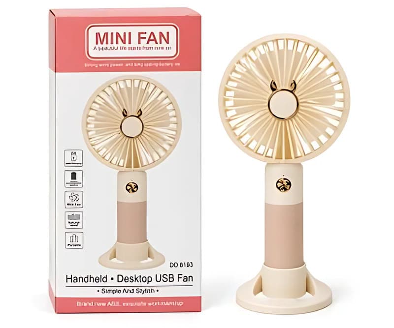 Mini Fan, Handheld & Desktop