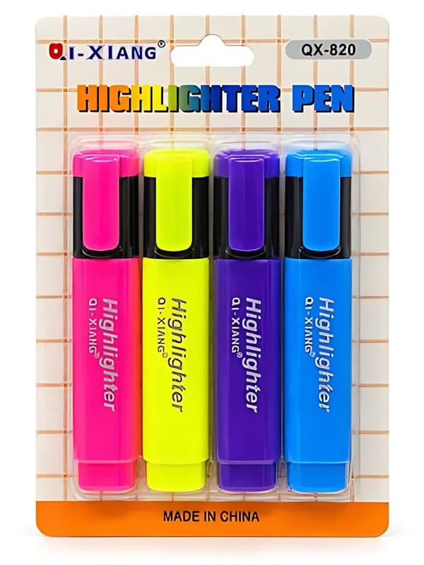 Qi-Xiang Highlighter Pens