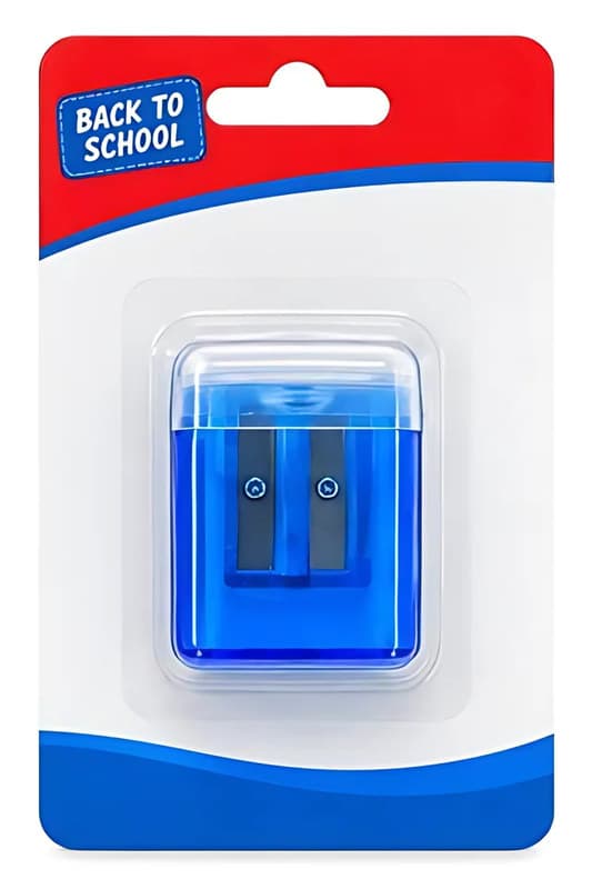 Double-Hole Pencil Sharpener