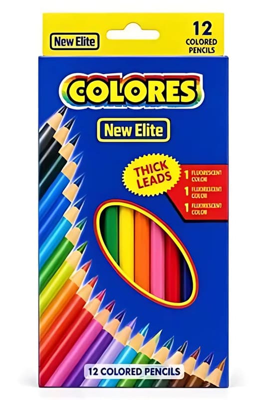New Elite Coloured Pencils