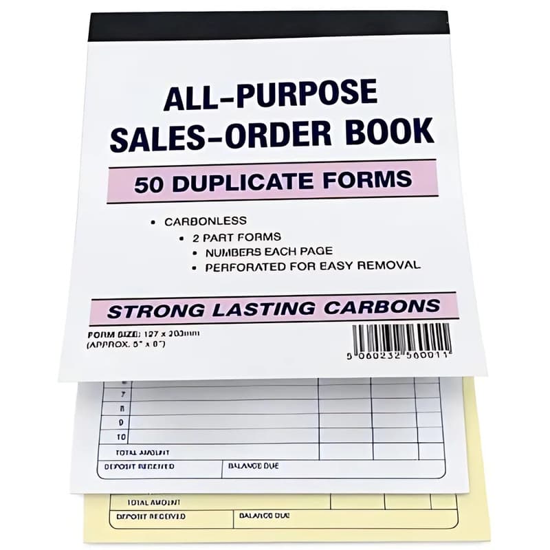 All-Purpose Sales Order Book