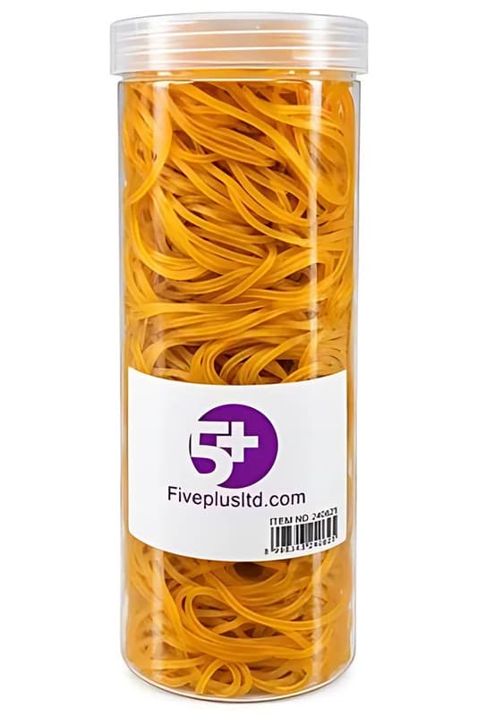 Five Plus Rubber Bands, Tub