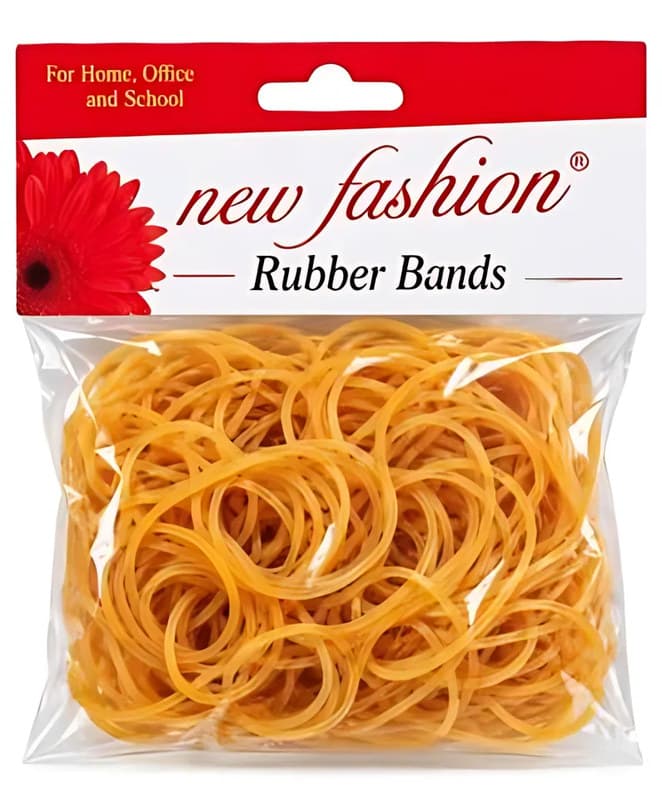 Rubber Bands 38AA, 100g Card