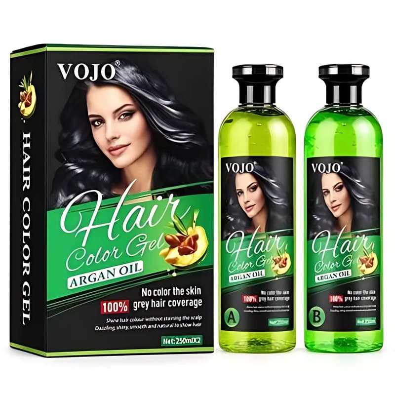 Vojo Black Hair Gel Shampoo