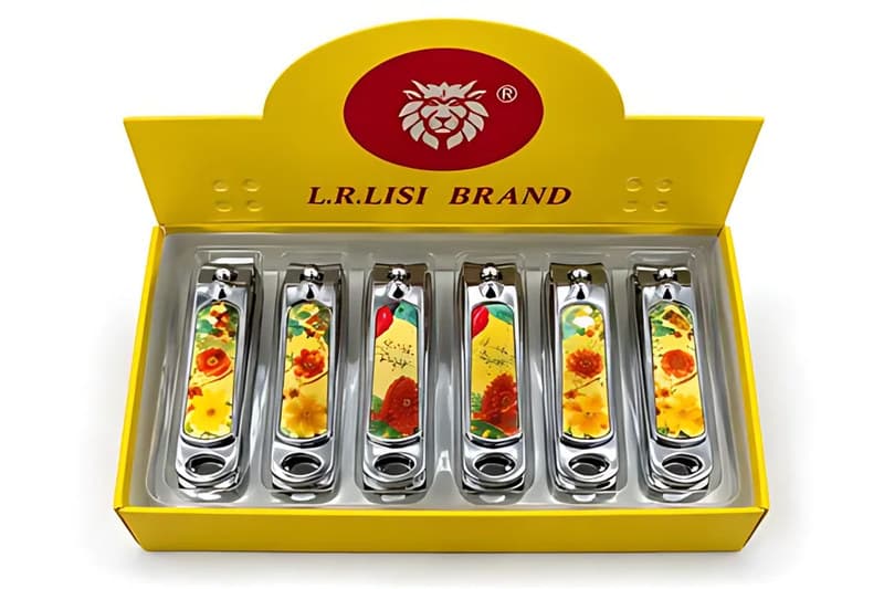 L.R.Lisi Nail Clippers, Floral