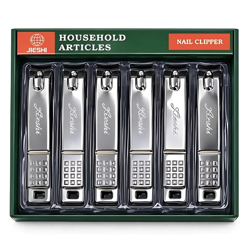 Nail Clippers, Display Box of 6