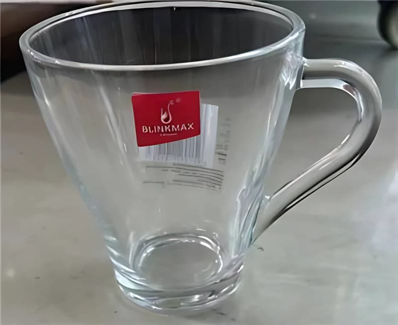 Glass Tea Mug, Tapered