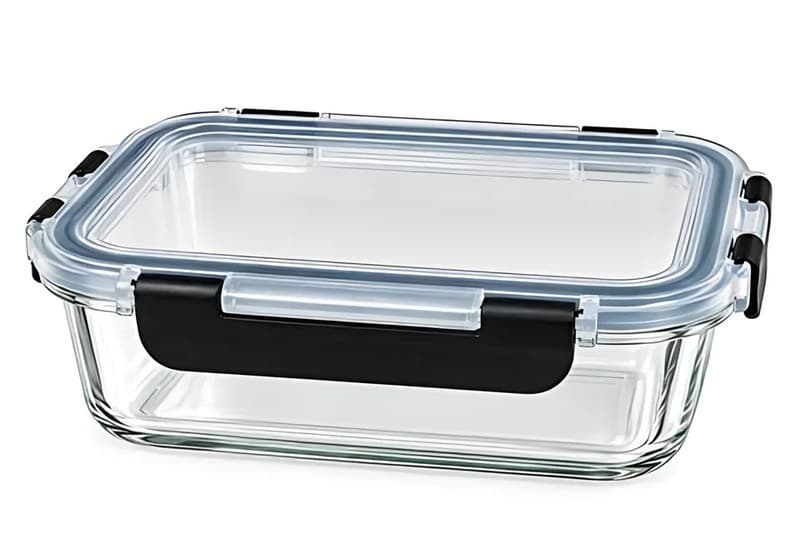 Rectangular Glass Food Container