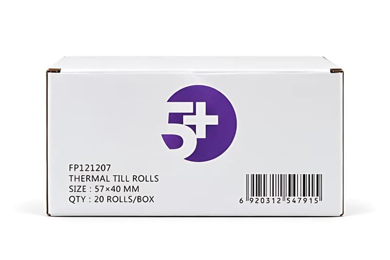 Five Plus Thermal Till Rolls
