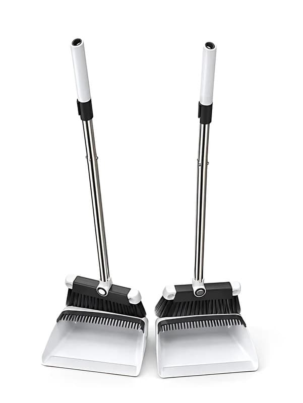 Long-Handled Dustpan & Brush