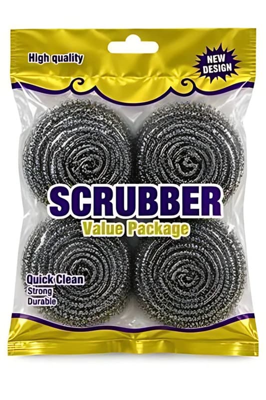 Five Plus Stainless Steel Scrubbers
