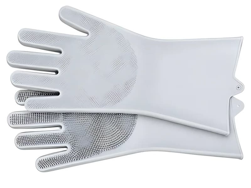 Silicone Scrubbing Gloves