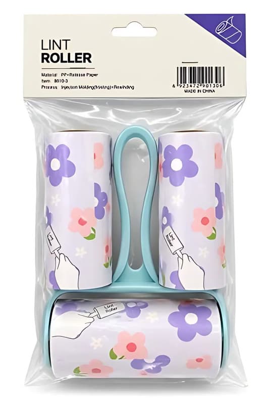 Lint Roller with 2 Refills