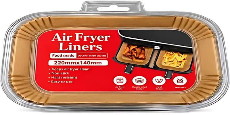 Air Fryer Paper Liners, Rectangular