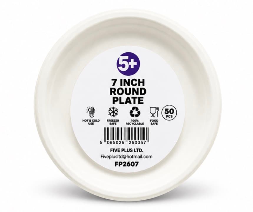 7" Round Plate