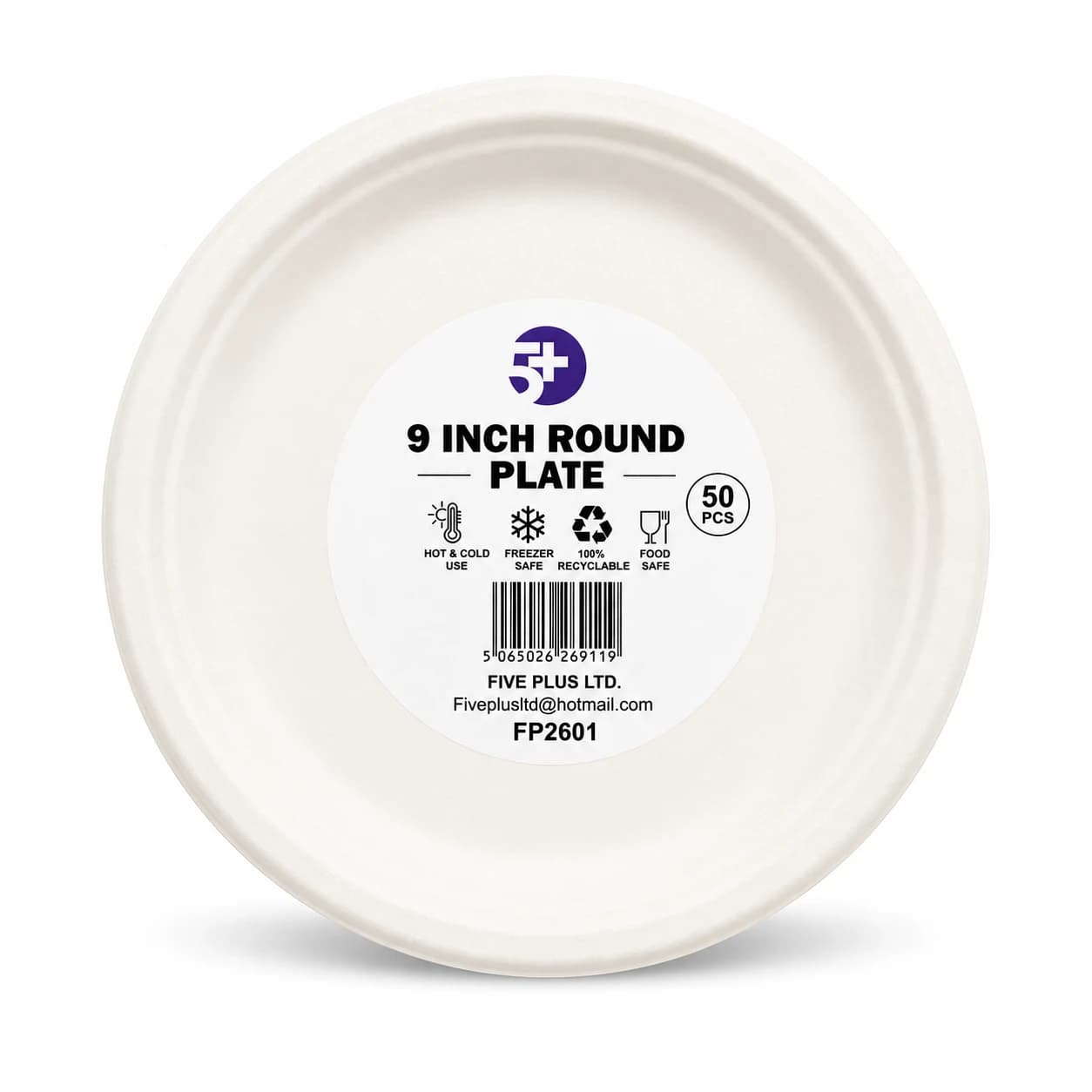9" Round Plate